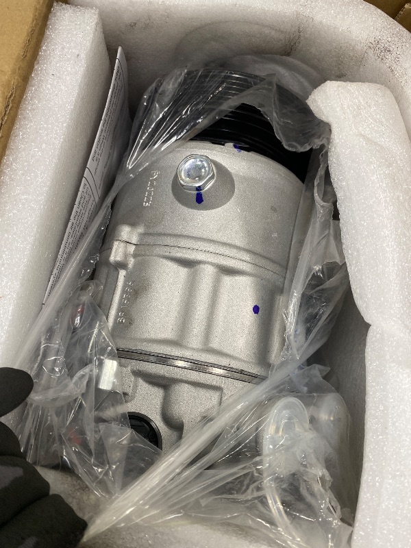 View 2 of *HEAVY* *Used* Youxmoto AC Compressor for Chevrolet, GMC, Cadillac, Buick