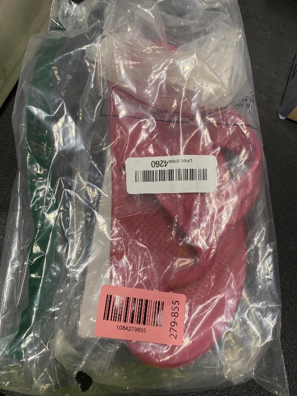 Photo 1 of *ONLY RIGHT FLIP FLOP* FUNKYMONKEY Women's Flip Flops Wine Red Size 10