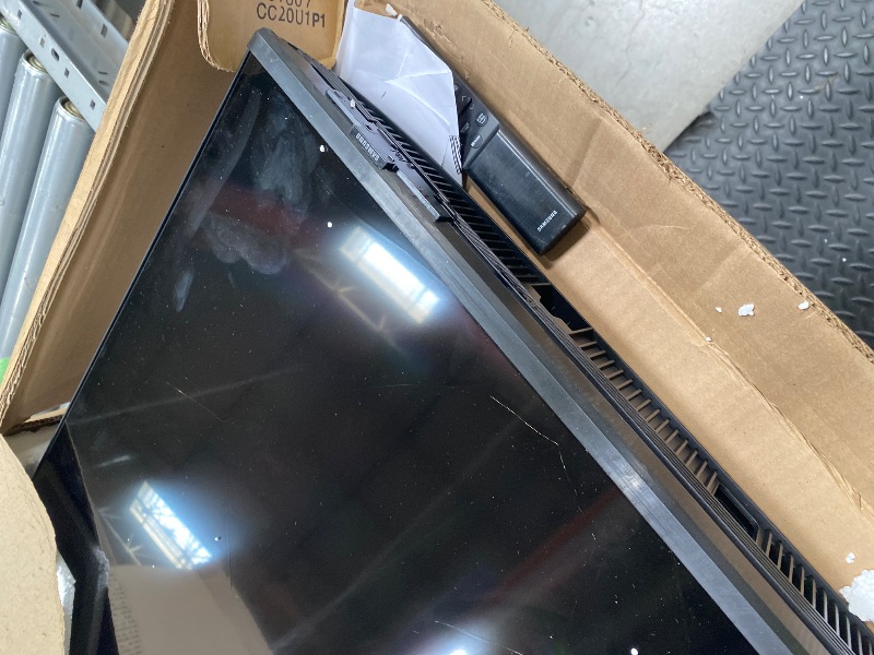 Photo 1 of *NO RETUNS/NO REFUNDS* *Screen shattered* *Parts only* Samsung 55-Inch Class M70H Series, Mini LED, 4K, Smart TV, 2026 Model