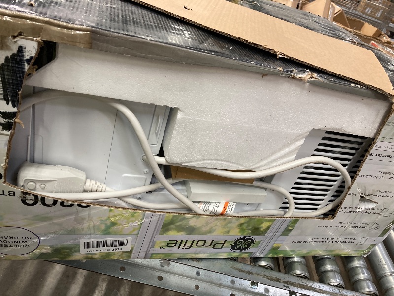 Photo 1 of **** PARTS ONLY **** GE Profile ClearView Inverter Window Air Conditioner 10,300 BTU, Ultra Quiet, Full Window View, Cools Up to 450 Sq Ft, Energy Star, WiFi Smart, Remote