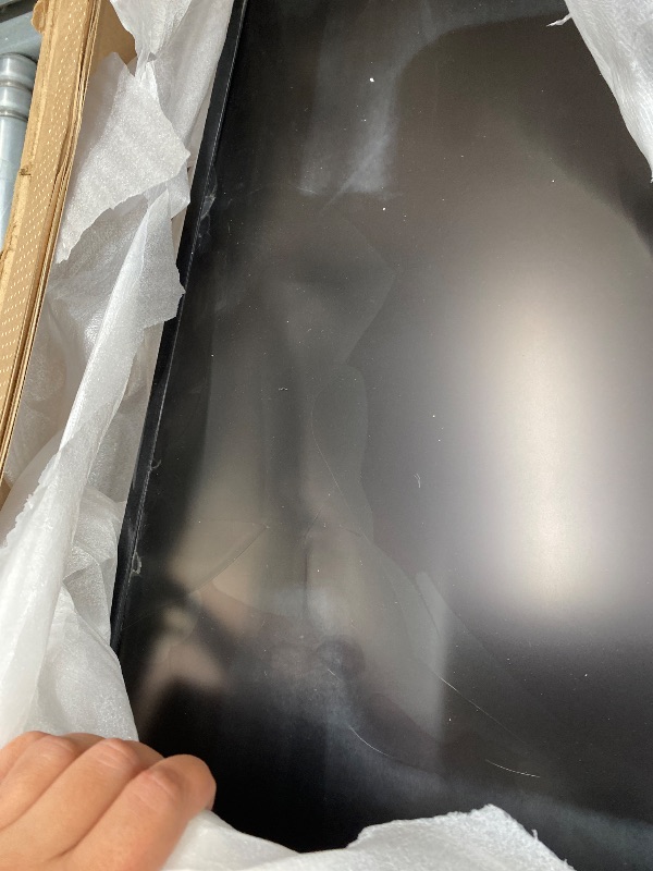 Photo 1 of ****** BROKEN SCREEN******** NO RETURN******* NO REFUND******* Samsung 50-Inch Class The Frame LS03F 4K QLED Smart TV (2025 Model) Slim Fit Wall Mount, Modern Frame Design, NQ4 AI Gen2 Processor, Art Mode, Artful Picture Quality, Samsung Vision AI, Alexa