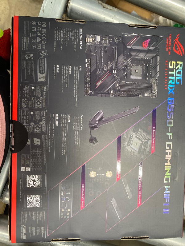 Photo 1 of ***** SEALED BY COMPANY******* ASUS ROG Strix B550-F Gaming WiFi II AMD Socket AM4 ATX DDR4 Motherboard