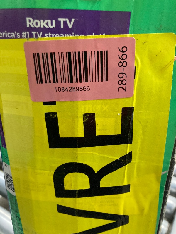 Photo 1 of ********** NO RETURN******* NO REFUND *********ONN 32-inch Roku Smart TV LED with Wall Mount
