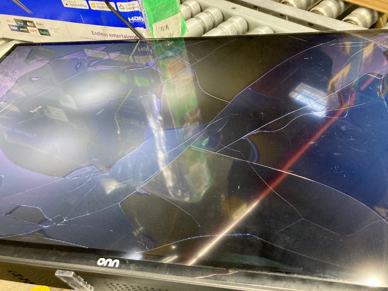 Photo 1 of ********** NO RETURN******* NO REFUND *********ONN 32-inch Roku Smart TV LED with Wall Mount