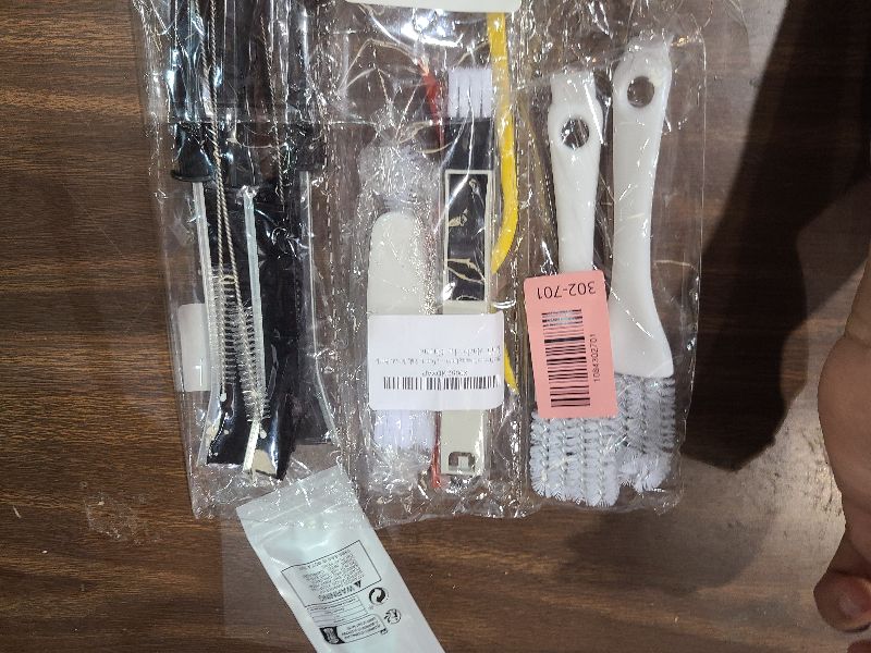Photo 1 of 20Pcs Crevice Cleaning Brush Set, Hard Bristle Scrub Brushes Tools for Deep Cleaning Gap,Window Groove Cleaning Brush for Sliding Door, Sill, Tile Lines, Shutter, Corner, Sink, Teapot, Bottle
