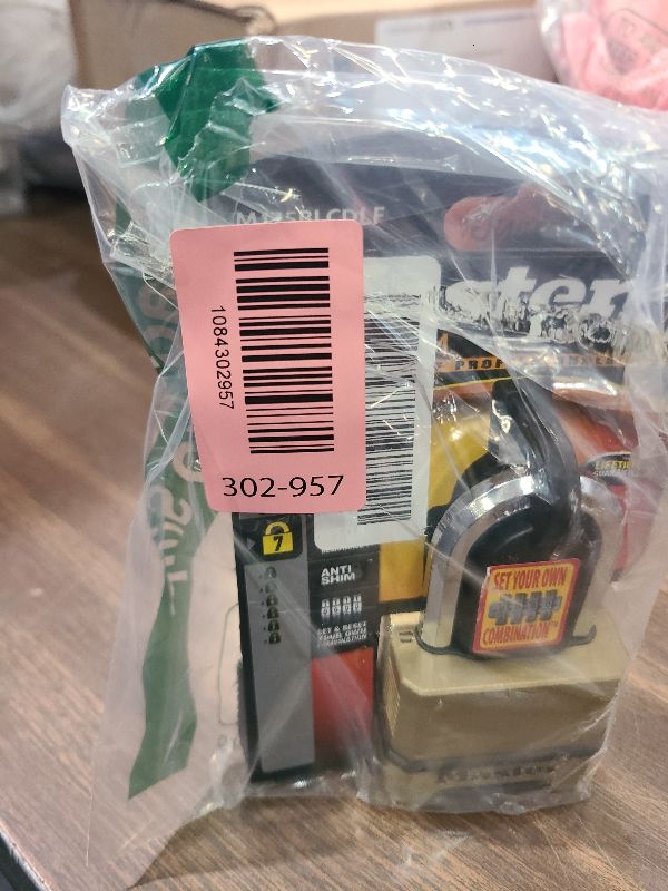Photo 1 of 2" Resettable Combination Padlock, with 1-1/2" Shackle