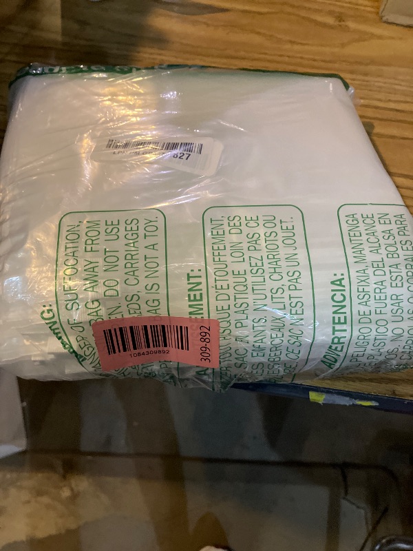 Photo 1 of 100 Count - Slider Zip Food Storage Bags, 8" x 10" (1/2 Gallon) 3 Mil Heavy Duty, Strong & Durable For Freezer Storage, For Sandwiches, Snacks & More. GPILPNPMGP0276827

