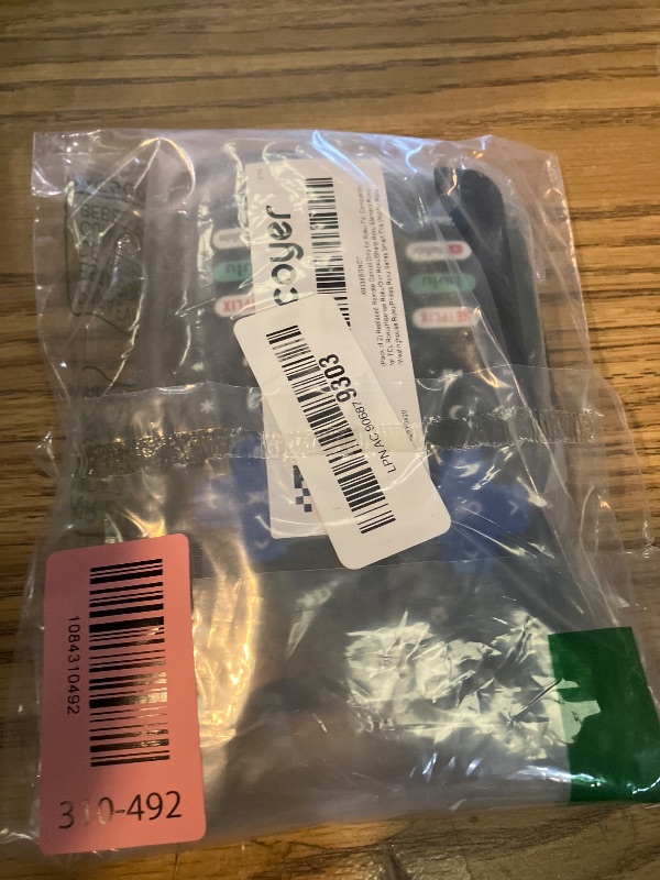 Photo 1 of (Pack of 2) Replacement Remote Control Only for Roku TV, Compatible for TCL Roku/Hisense Roku/Onn Roku/Sharp Roku/Element Roku/Westinghouse Roku/Philips Roku Smart TVs (Not for Roku Stick and Box)