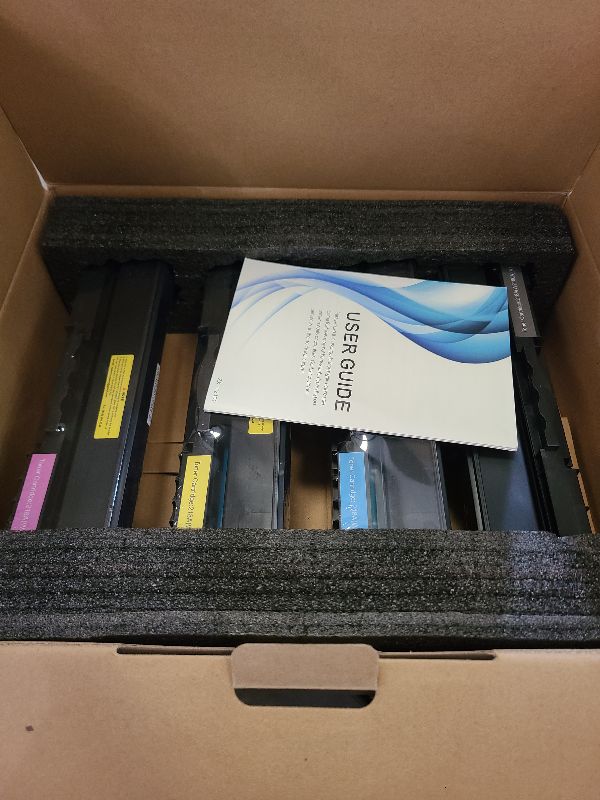 Photo 1 of 218A Toner Cartridges 4-Pack Compatible for HP 218A 218X Color Pro MFP 3301