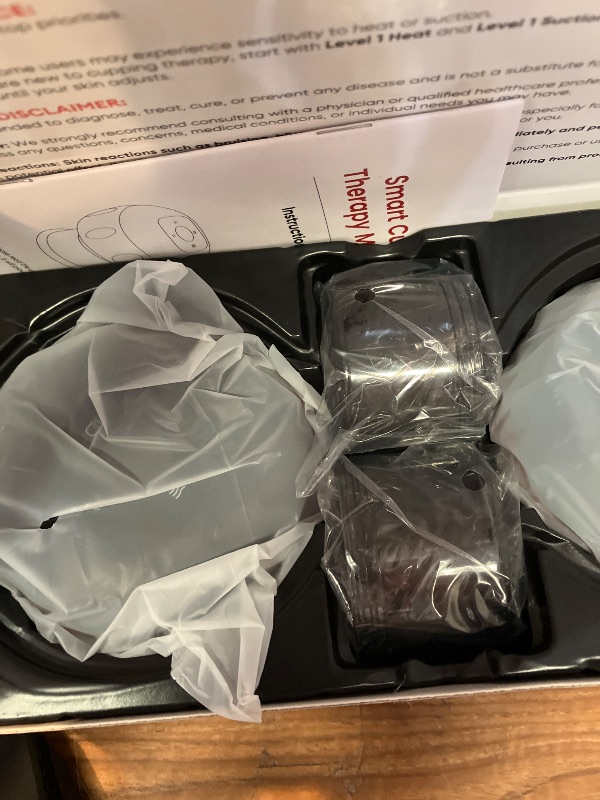 Photo 1 of 2 Pack Cupping Set, 7-in-1 Smart Cupping Therapy Massager. Red Light Cupping Therapy Set with 2 Modes for Targeted Muscle Soreness,Tighter Skin,Cupping Kit with 20 Levels Suction and Heat and Gua Sha