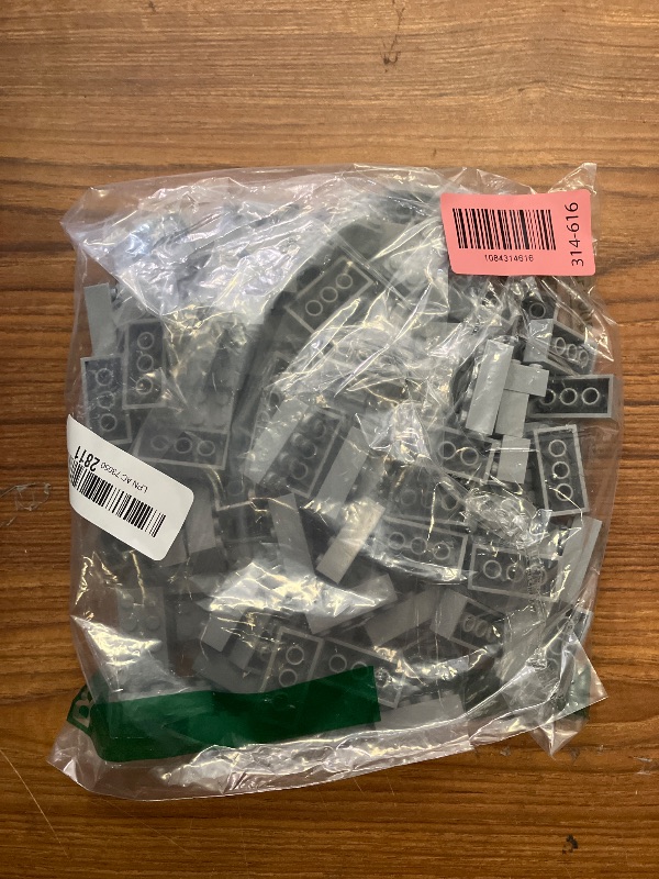 Photo 1 of 100 Piece Light Gray Bricks Bulk, Gray 2x4 Building Bricks Flat, Compatible with Lego Parts and Pieces: 2x4 Light Grey Bricks(Color: Light Gray)