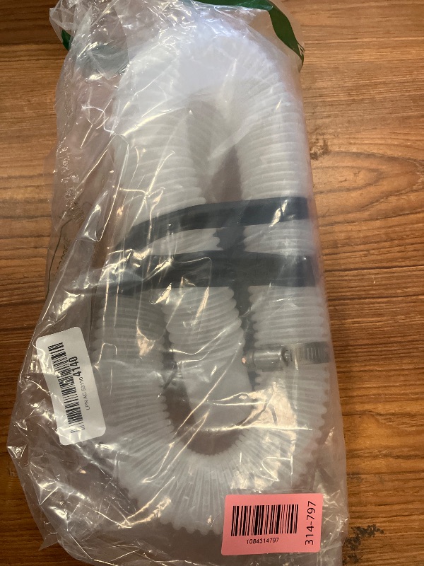 Photo 1 of 1.5 inch x 3ft Pool Skimmer Hose Replacement for Intex Above Ground Pool Skimmer Pump Transfer Hose Part # 10531 25016