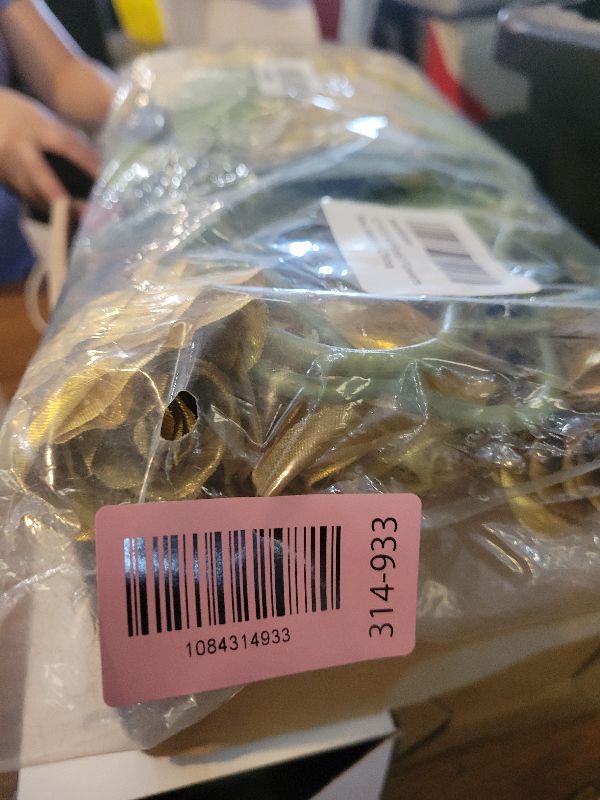 Photo 1 of 12 PCS Artificial Flowers Gold Roses Fake Silk Flower Long Stem Artificial Roses for Home Wendding Bathroom Party Decorations (Gold)