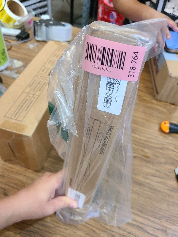 Photo 1 of 12" Valet Rod For Closet Pull Out Slide Out Adjustable Heavy Duty Valet Rod For Closet, Laundry Room, Bedroom, Bathroom(Chrome)