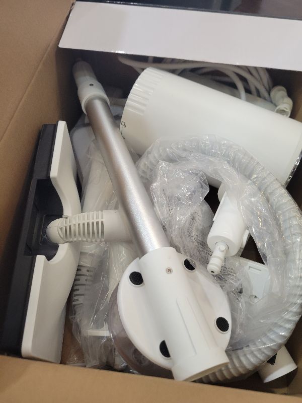 Photo 1 of 11-in-1 Steam Mop - Detachable Handheld Steam Cleaner with 380mL Tank, 260? Floor Steamer for Hardwood, Tile, Grout, Windows, Bath & Kitchen - 3-Level Steam Control, Multi-Purpose Floor Steam Cleaner