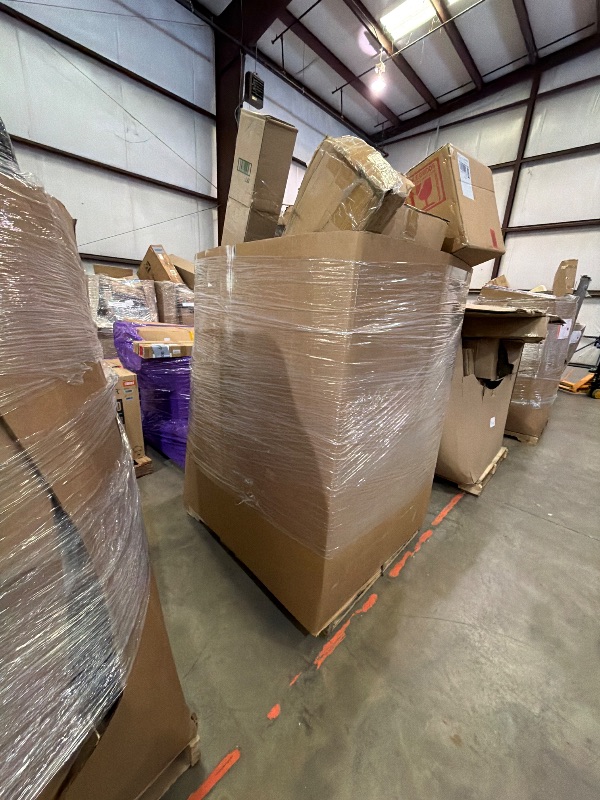 Photo 1 of As is general merchandise pallet 