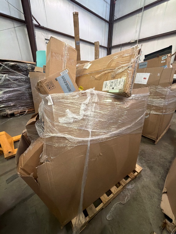 Photo 1 of As is general merchandise pallet 