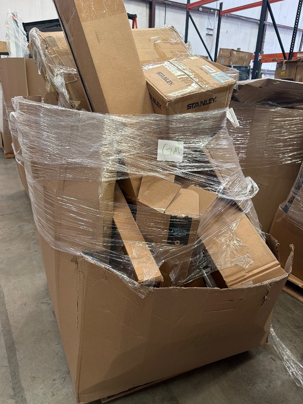 Photo 1 of As is general merchandise pallet 