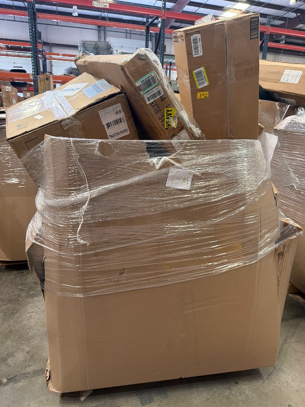 Photo 1 of As is general merchandise pallet 