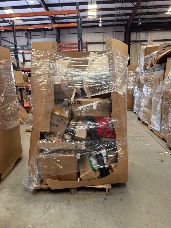 Photo 1 of As is general merchandise pallet