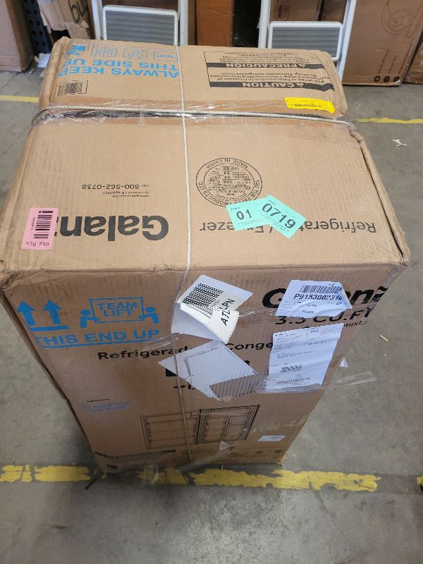 Photo 1 of (3 pack) Galanz 3.3 Cu Ft Compact Refrigerator, Black One Door Mini Fridge, Energy Star for Apartment, Dorm, Office, Bedroom