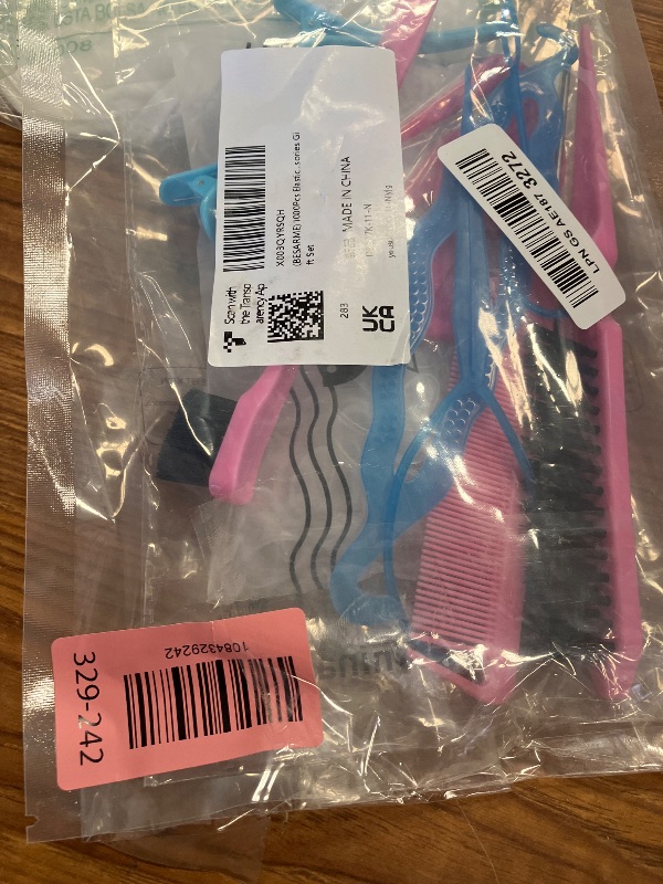 Photo 1 of 1000Pcs Elastic Clear Hair Bands, Rubber Band Cutter, Topsy Tail Styling Tools, Girls' Christmas Accessories Gift Set