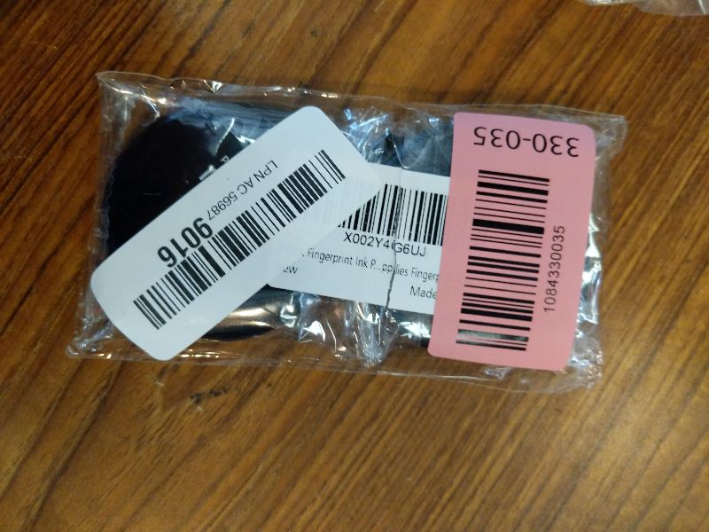 Photo 1 of 2 Pack Thumbprint Fingerprint Ink Pad for Notary Supplies