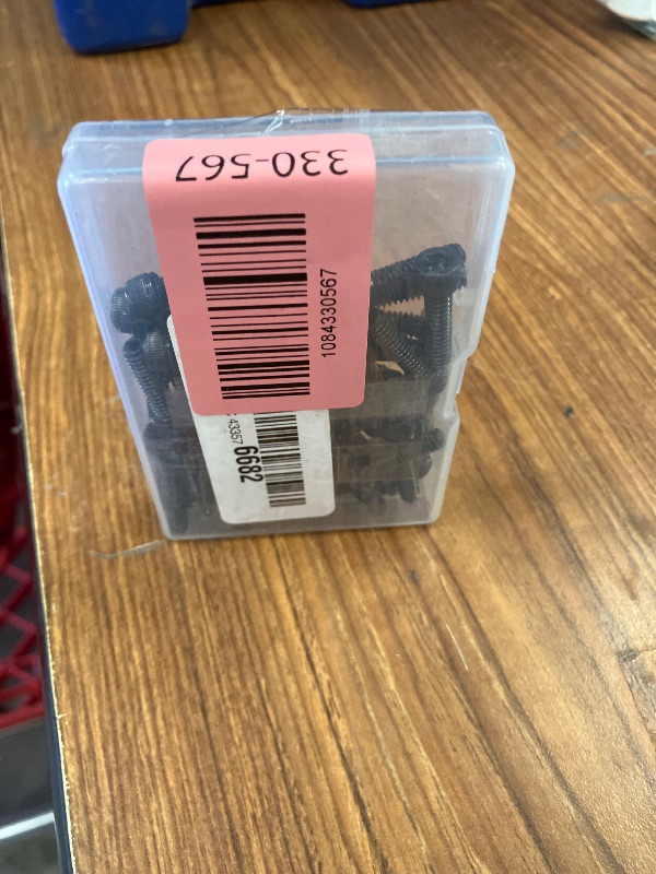 View 2 of #10-24 x 3/4" Socket Head Cap Screws, 304 Stainless Steel 18-8 Black Finish, Allen Hex Drive, Fully Threaded, 50 PCS