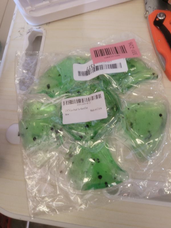 Photo 1 of 2 PCS Ice Pack for Hard Hat, Reusable Cooling Gel Ice Packs for Hats, Helmet Ice Packs Cool Down Cold Pack