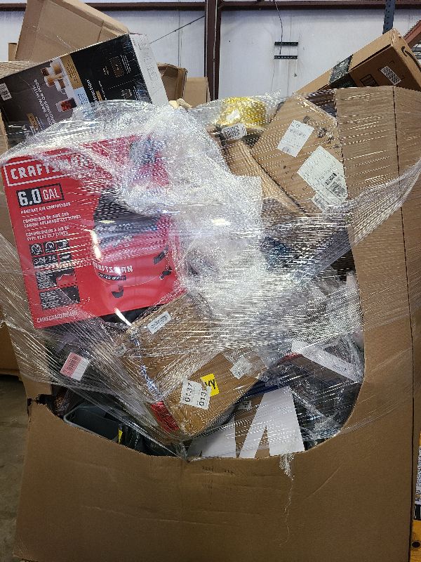 Photo 1 of As is general merchandise pallet