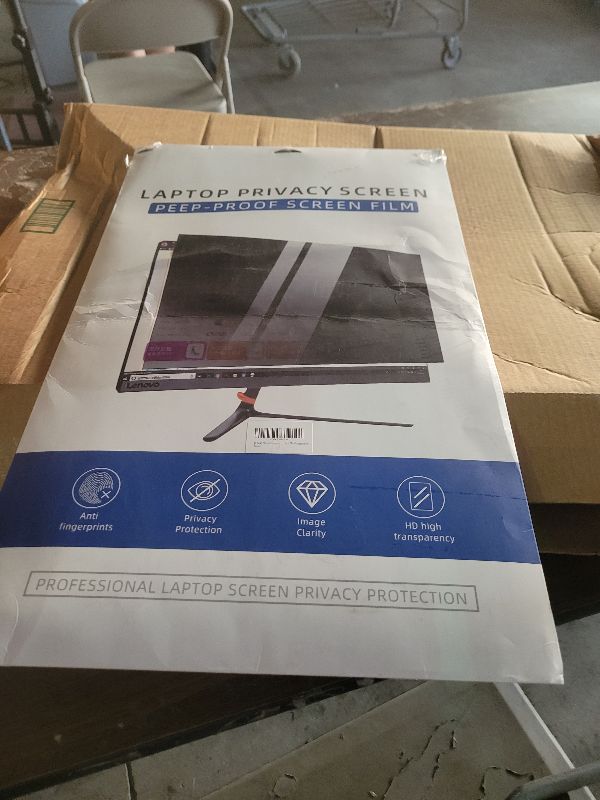 Photo 1 of [2 Pack] 27 Inch Computer Privacy Screen Filter for 16:9 Aspect Ratio, Eye Protection, Anti-Glare, Anti-Blue Light Computer Monitor Privacy Filter, Removable Anti-Scratch 27in Protector Film