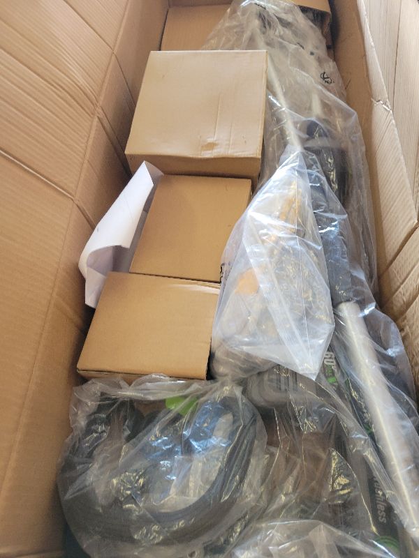 Photo 1 of 15-FT Cordless Pole Saw 60V Electric Power PoleSaw for Tree Trimming With Pole 10" Cutting Power Max Reach 2.5AH Battery