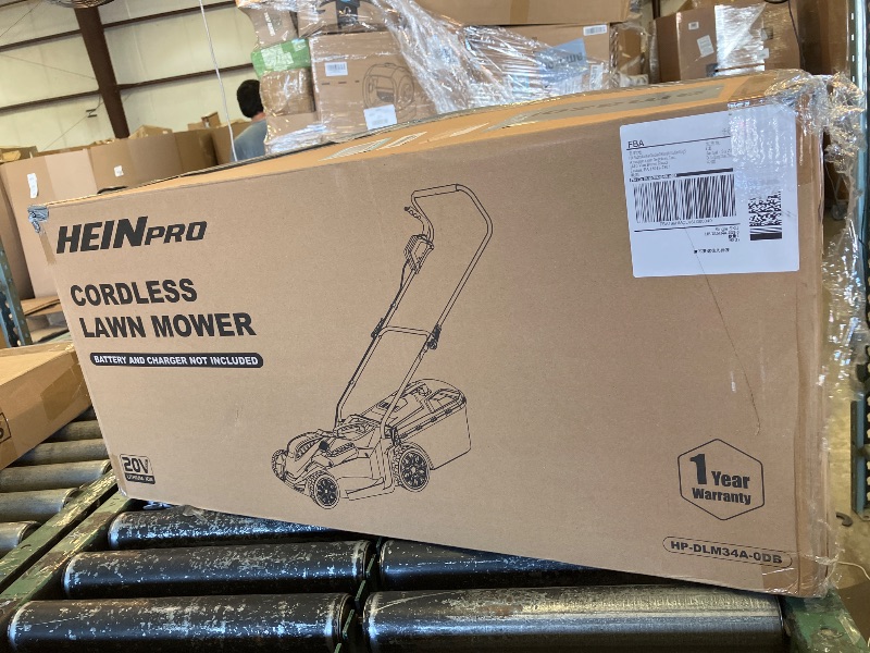 Photo 1 of 14" Cordless Lawn Mower Compatible with Dewalt 20V MAX Battery