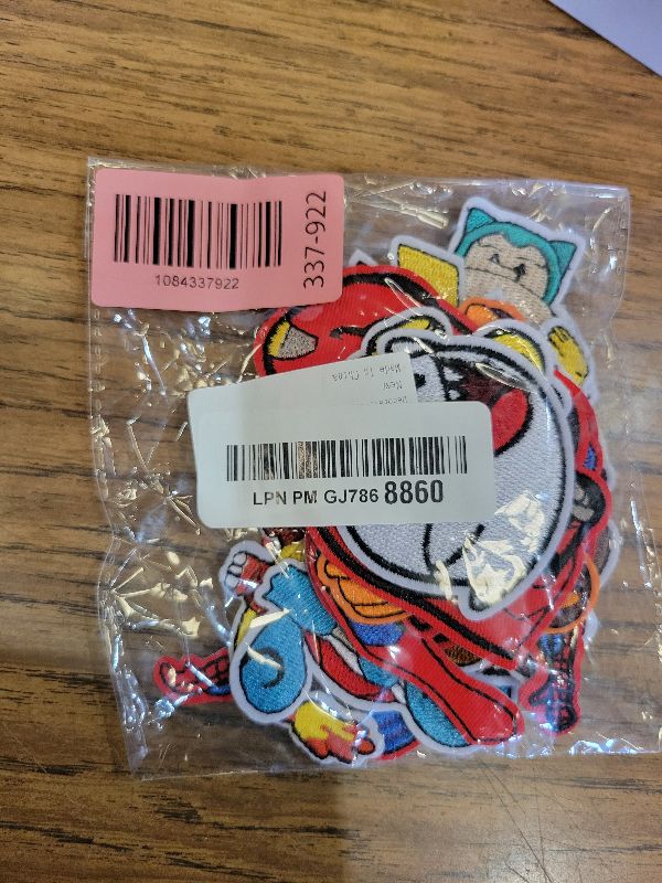 Photo 1 of 18pcs Decorative DIY Patches - Assorted Size Sew On or Iron On Appliques for Clothing, Jeans, Jackets, Pants, Dresses, Shoes, Hats, Handbags, Backpacks