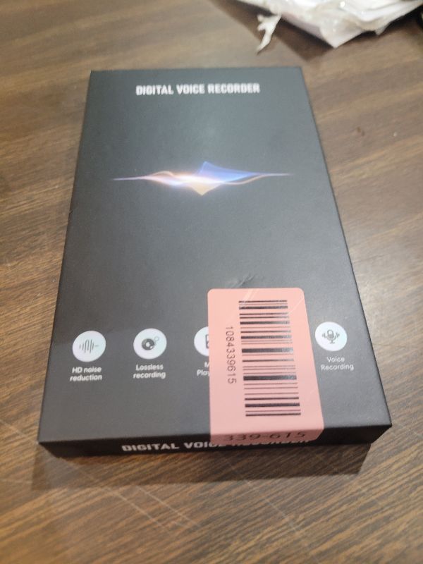 Photo 1 of 136GB (18800 Hour) Double-Sided Magnetic Voice Activated Recorder, Audio Recorder AI Smart Noise Reduction, MP3 & USB-C Digital Voice Recorder, 100H Continuous Recording Device for Meetings/Interviews