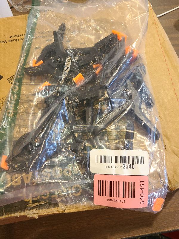 Photo 1 of 12 Pack Plastic Spring Clamps, 3.5inch Small Heavy Duty Clips for Crafts, Backdrop Stand, Woodworking, Photography Studios (Black)