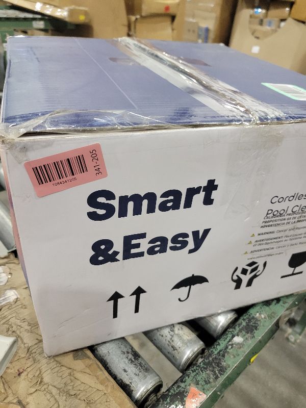 Photo 1 of (2026 Upgrade) SAT 25 Cordless Robotic Pool Vacuum, AI Sonar Navigation, 180 Mins Runtime, Wall Climbing Auto Cleaner for Inground Pools - Not Fit for Pools with Sharp Steps or Raised Floor Drains