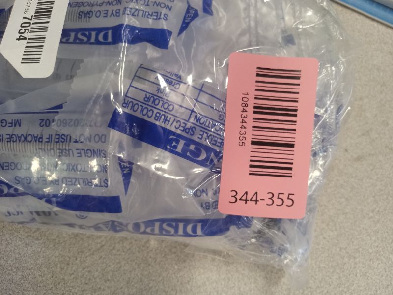 Photo 1 of 20 Pack 10ml/cc Luer Lock Syringe with Caps, Plastic Syringe without Needle for Liquid, Sterile Individually Wrapped