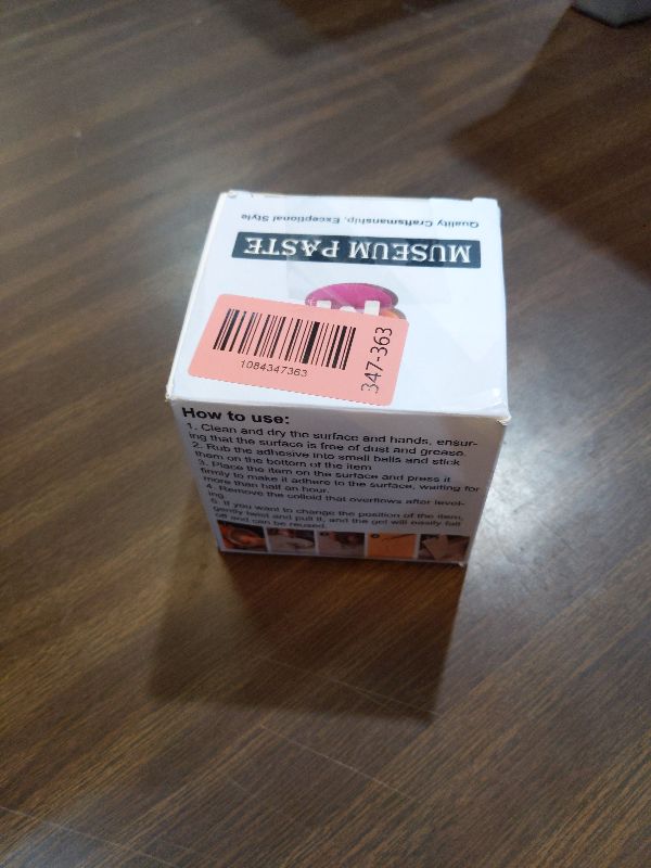 Photo 1 of 1DFAUL 12 oz Exhibits Fix Gel for Museum, Removable Museum Paste Putty Wax