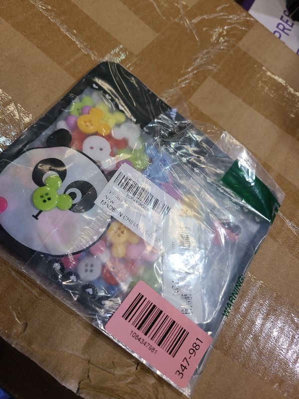 Photo 1 of 100 Pcs Mouse Head Ear Button Themed Sewing Buttons with 4 Holes for Cruise Line Enthusiasts