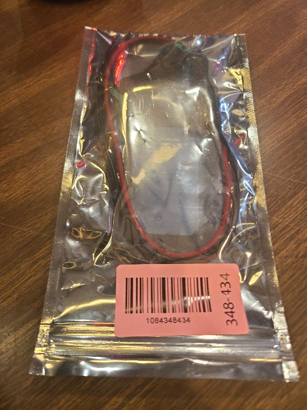 Photo 1 of (Real 18AWG) 1 Pairs 12V 5A DC Power Pigtail Barrel Plug Connector Cable, 2.1mm x 5.5mm Male Female DC Pigtail Connectors for CCTV Security Camera and 12V Power Supply Adapter (1 Male+1 Female)