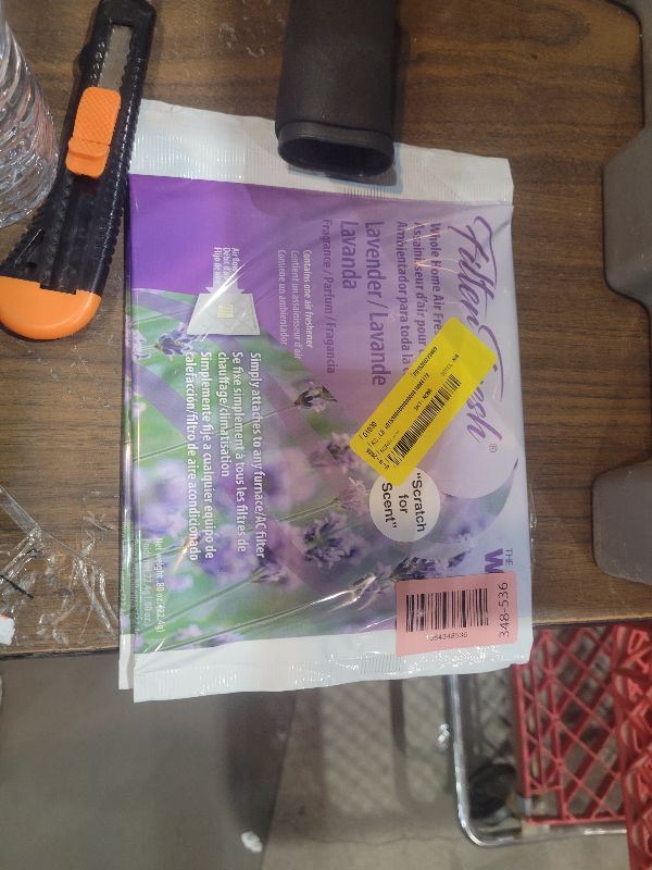 Photo 1 of (2 pack) The WEB FilterFresh Whole Home Lavender Air Freshener. Filter scent attaches to any HVAC air filter.