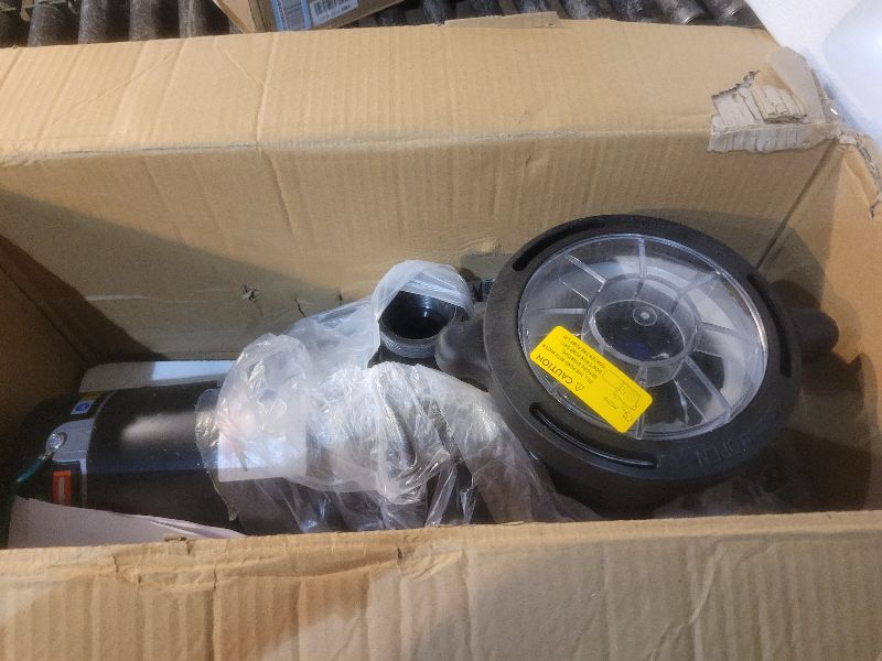 Photo 1 of 1.0 HP In/Above Ground Swimming Pool Pump, 110V 5220GPH Single Speed Pool Water Pumps lnground Above Ground with Filter Basket