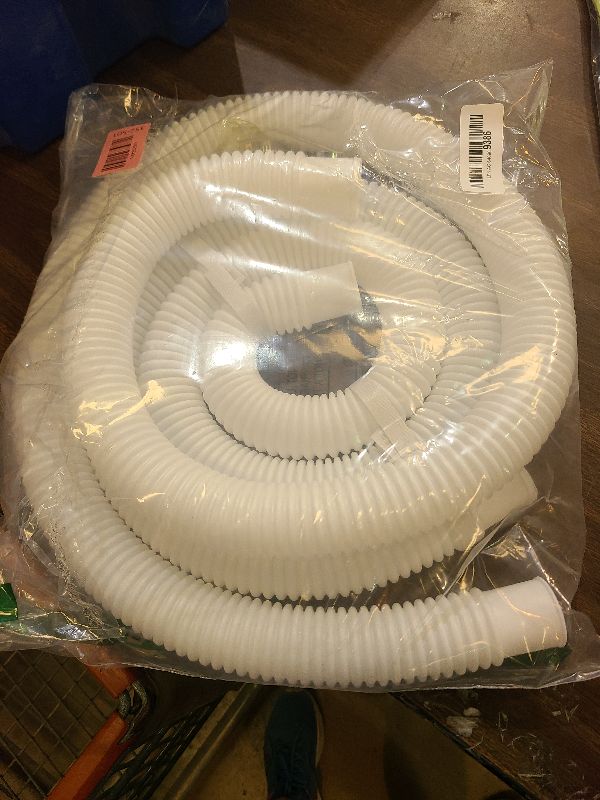 Photo 1 of 2 Pcs 1.25" Pool Hose, 59" Long Accessory Pool Pump Replacement Hoses, Compatible with All Above Ground Pool Filter Pumps that Use 1 1/4 Diameter Hoses