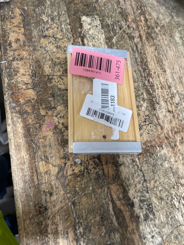 View 2 of 1PC Solid Wood Light Switch Plate Blank Wall Plate Light Switch Cover Quality Raw Wooden Switch Plate Decorative Wall Plate Bamboo Single Toggle