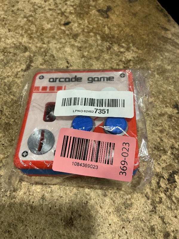 View 2 of 1 Pack Retro Arcade Game Switch Plate Cover, Game Themed Light Switch Decor