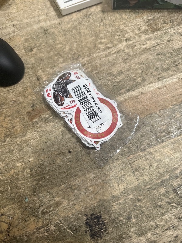 View 2 of 100 PCS American Sport Team Stickers Pack for Water Bottle, Laptop, Bicycle, Computer, Motorcycle, Travel Case, Car Decal Decoration Sticker