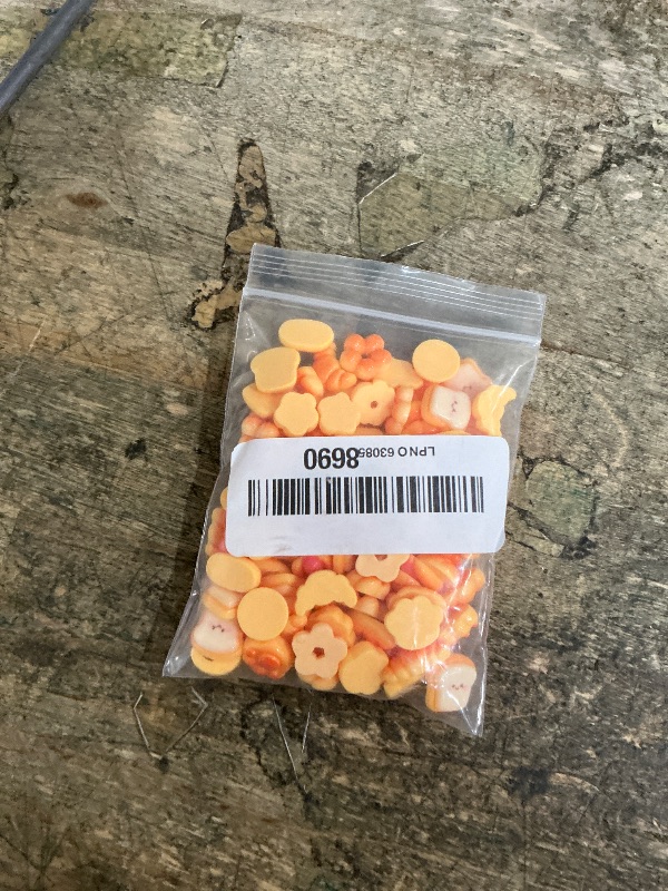 View 2 of 100PCS Mini Resin Fake Bread, Miniature Bakery Food Charms for Dollhouse