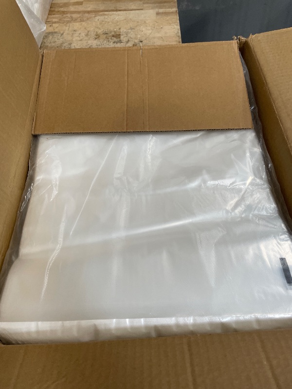 View 3 of 11" X 14" (1000 Count) Self Seal Clear Poly Bags with Suffocation Warning