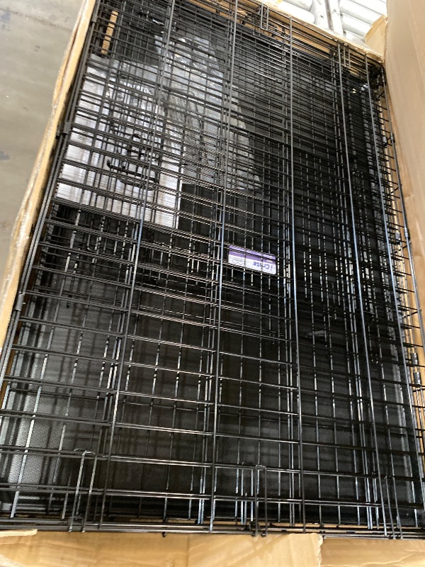 View 3 of ****BROKEN TRAY , PARTS ONLY ***** Midwest Homes for Pets 42-Inch Single Door Dog Crate